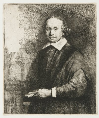 Jan Antonides van der Linden door Rembrandt van Rijn